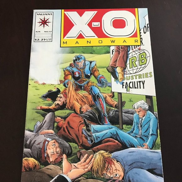 X-O Manowar No. 17 Jun Valiant Comic Book - Picture 1 of 3